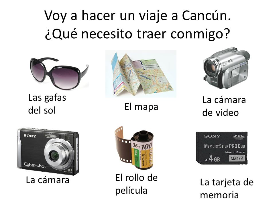 Voy a hacer un viaje a Cancún. ¿Qué necesito traer conmigo