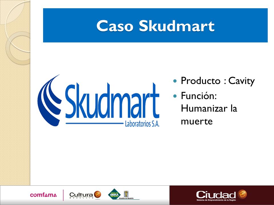 Caso Skudmart Producto : Cavity Función: Humanizar la muerte