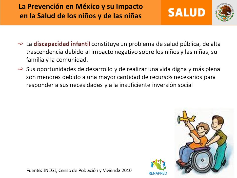 La Prevención en México y su Impacto en la Salud de los niños y de las niñas