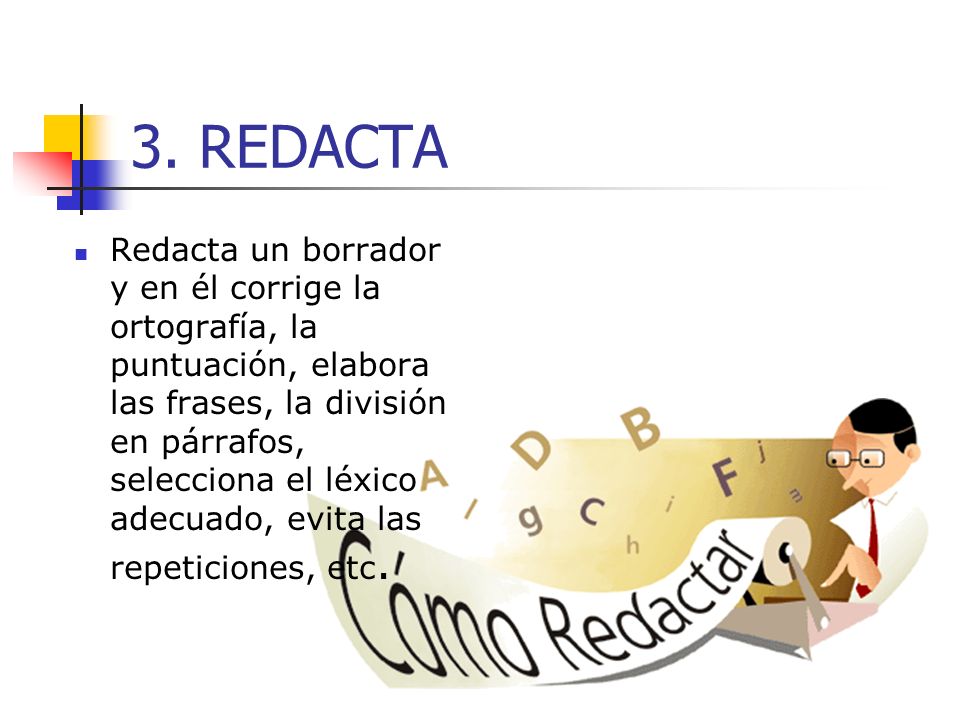 3. REDACTA
