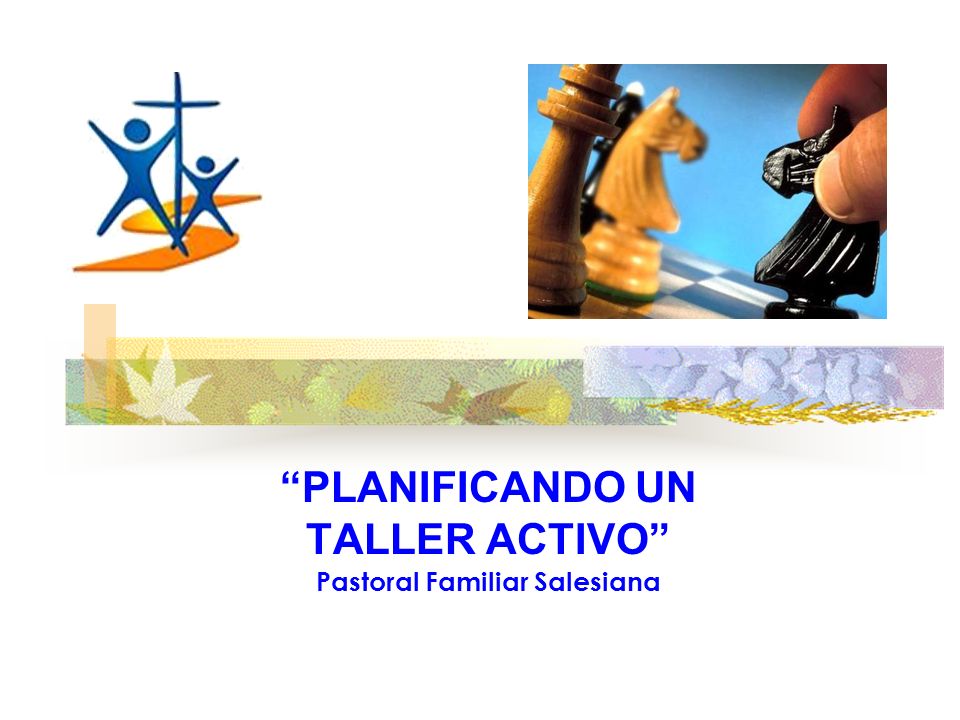 PLANIFICANDO UN TALLER ACTIVO