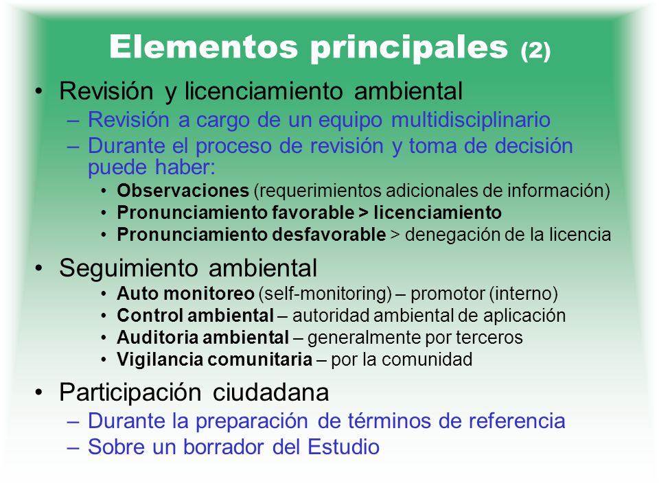 Elementos principales (2)