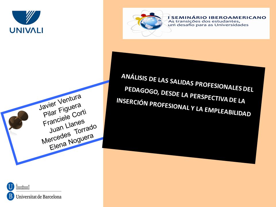 ANÁLISIS DE LAS SALIDAS PROFESIONALES DEL PEDAGOGO, DESDE LA PERSPECTIVA DE LA INSERCIÓN PROFESIONAL Y LA EMPLEABILIDAD