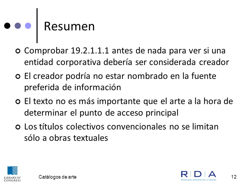 Resumen Comprobar antes de nada para ver si una entidad corporativa debería ser considerada creador.