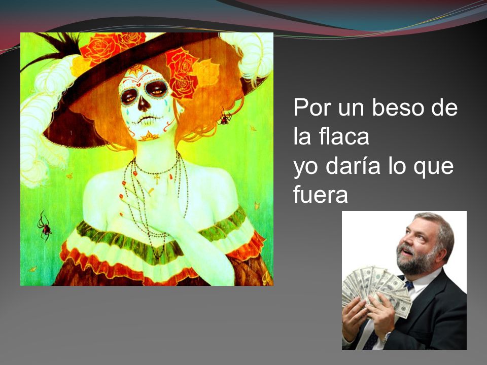Por un beso de la flaca yo daría lo que fuera