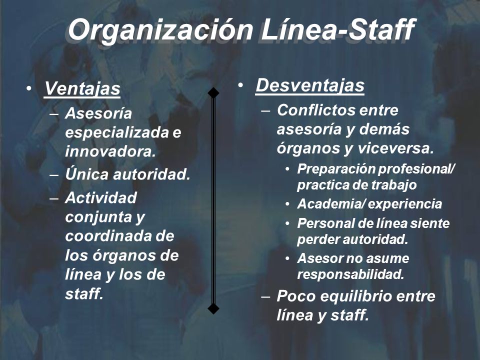 Organización Línea-Staff