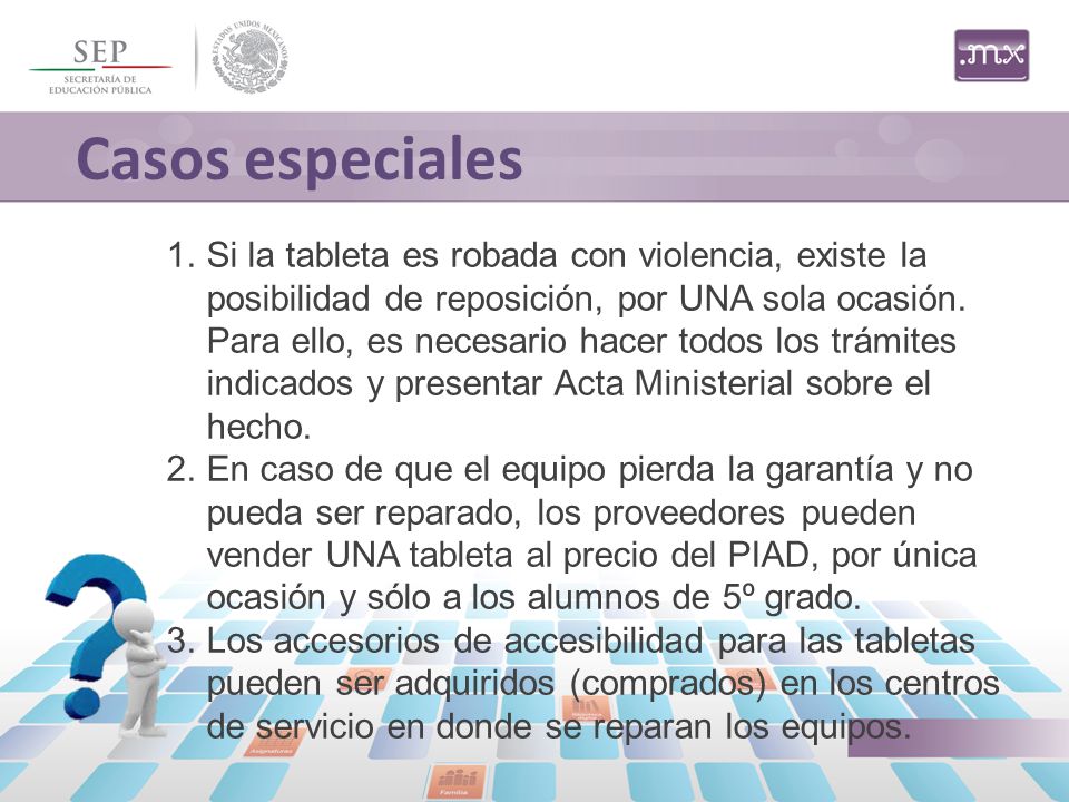Casos especiales