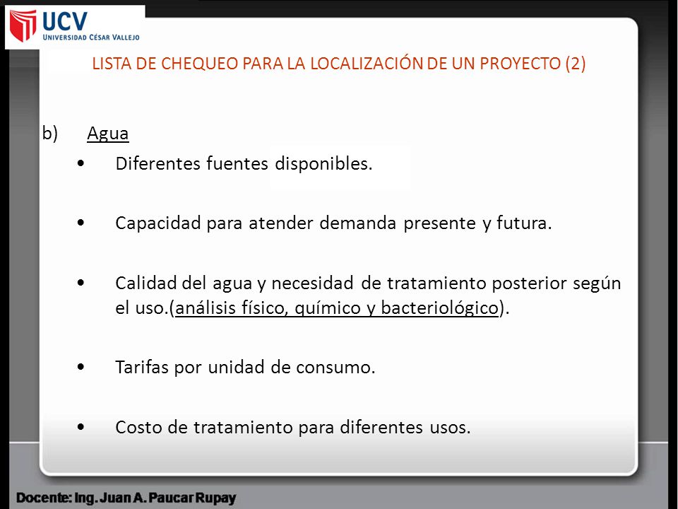 LISTA DE CHEQUEO PARA LA LOCALIZACIÓN DE UN PROYECTO (2)