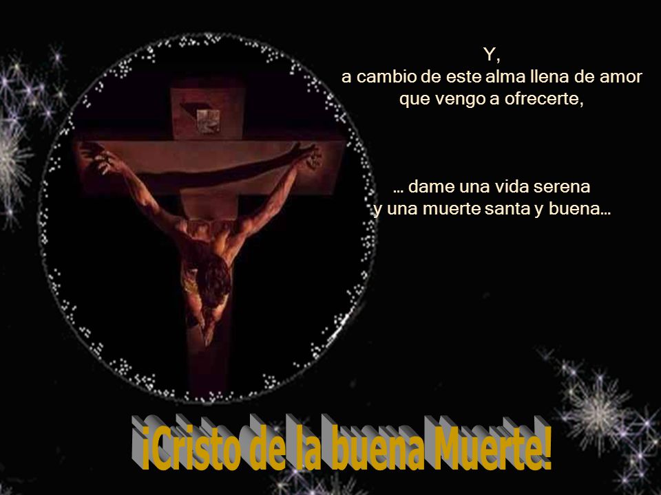 ¡Cristo de la buena Muerte!