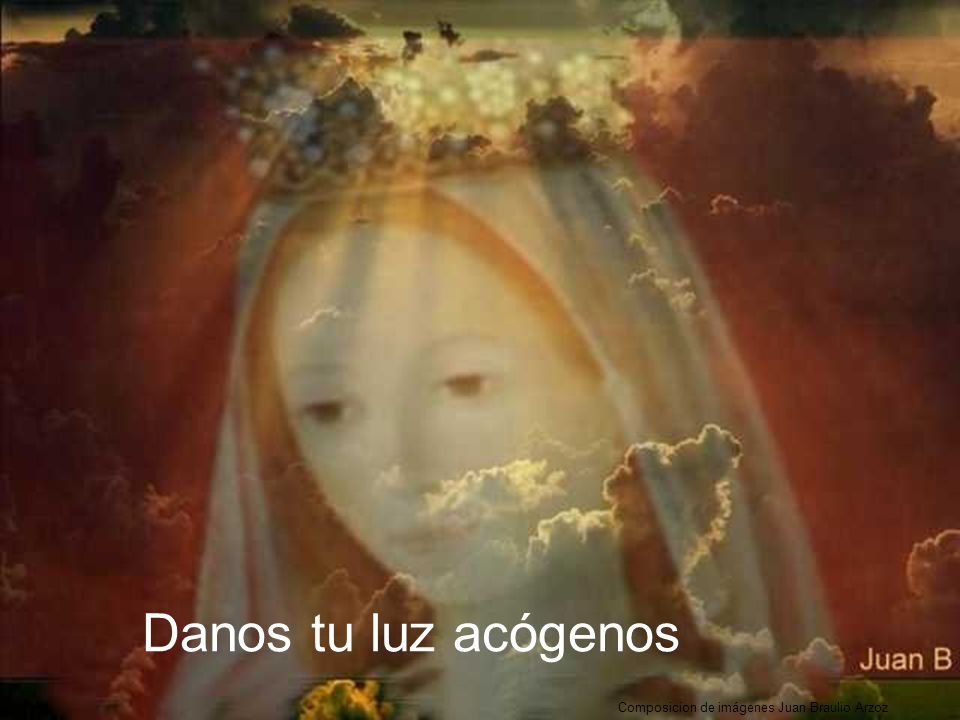 Danos tu luz acógenos Composicion de imágenes Juan Braulio Arzoz