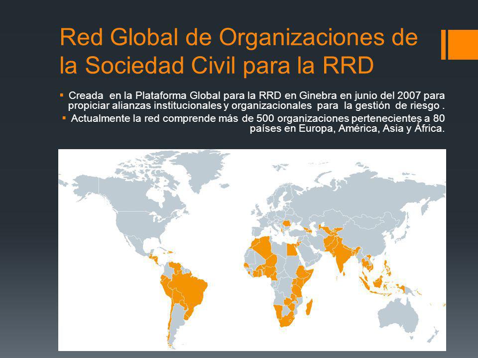 Red Global de Organizaciones de la Sociedad Civil para la RRD