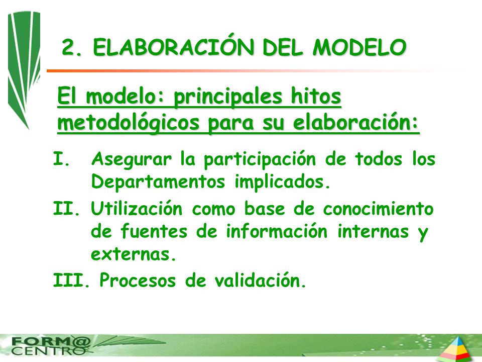 2. ELABORACIÓN DEL MODELO