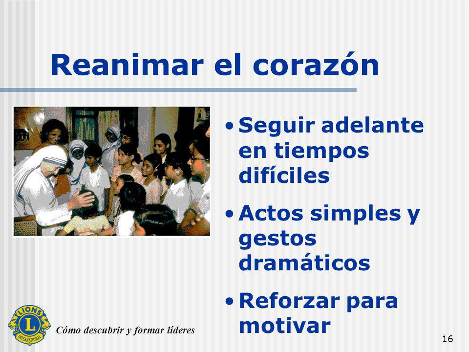 Reanimar el corazón Seguir adelante en tiempos difíciles