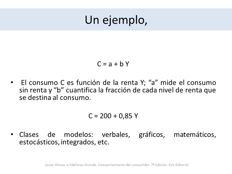 Tema 3. Los modelos de comportamiento del consumidor. - ppt video online  descargar