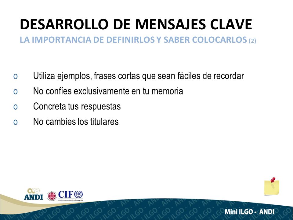 DESARROLLO DE MENSAJES CLAVE LA IMPORTANCIA DE DEFINIRLOS Y SABER COLOCARLOS (2)