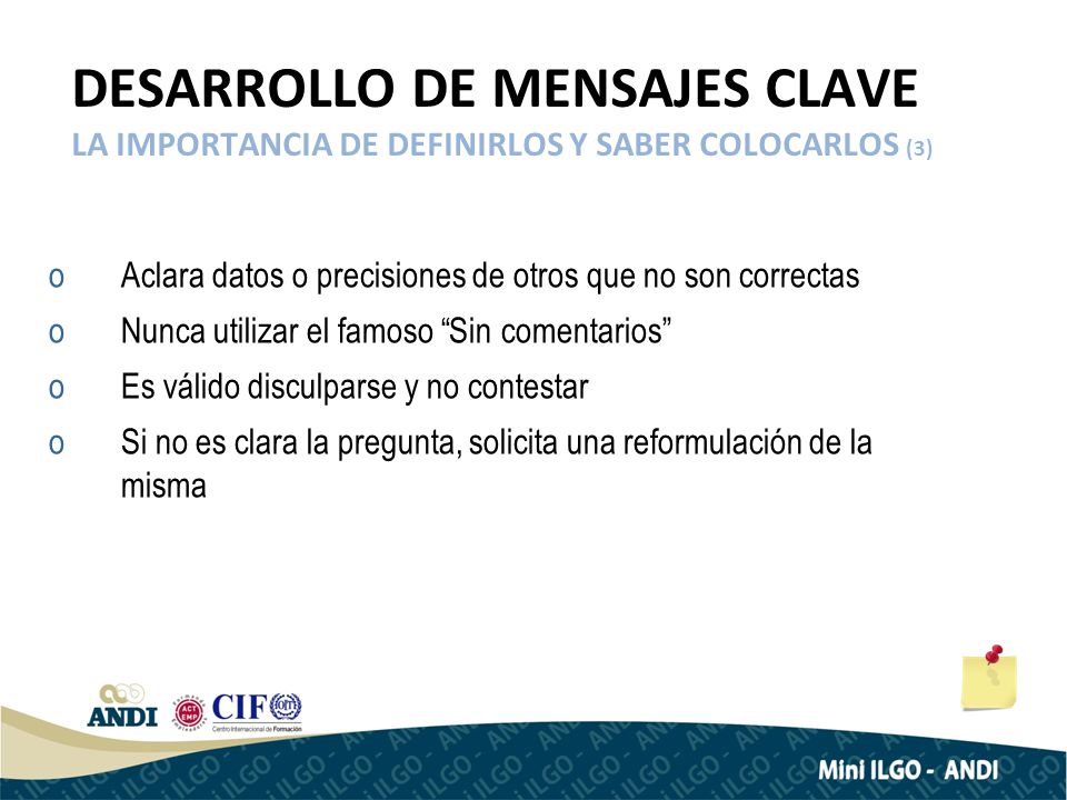 DESARROLLO DE MENSAJES CLAVE LA IMPORTANCIA DE DEFINIRLOS Y SABER COLOCARLOS (3)