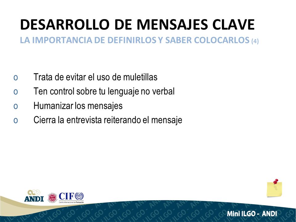 DESARROLLO DE MENSAJES CLAVE LA IMPORTANCIA DE DEFINIRLOS Y SABER COLOCARLOS (4)