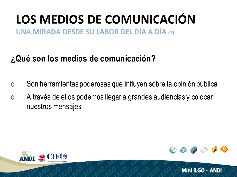 LOS MEDIOS DE COMUNICACIÓN UNA MIRADA DESDE SU LABOR DEL DÍA A DÍA (1)