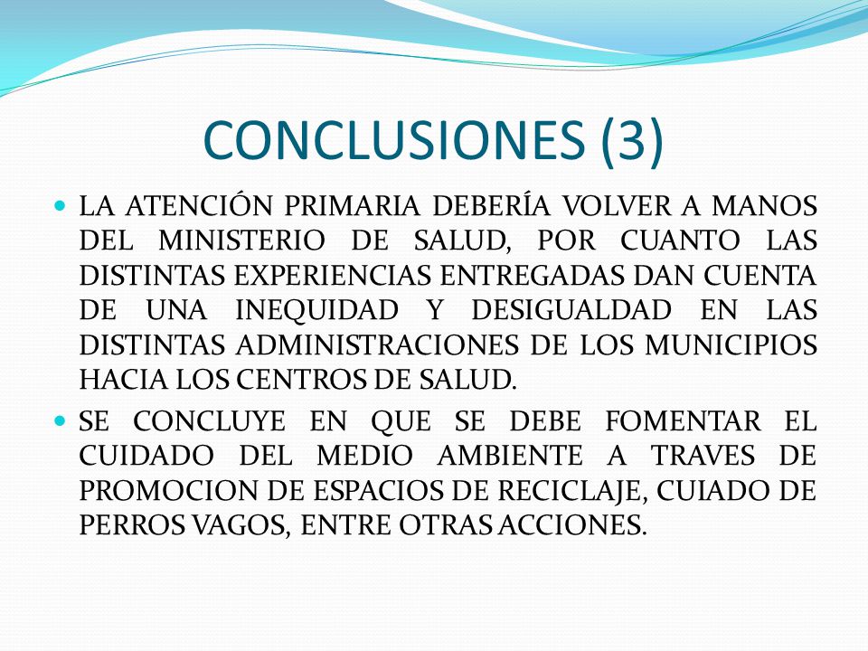 CONCLUSIONES (3)