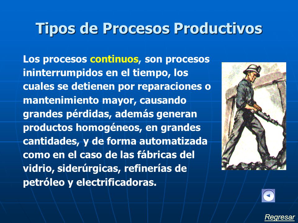 Tipos de Procesos Productivos