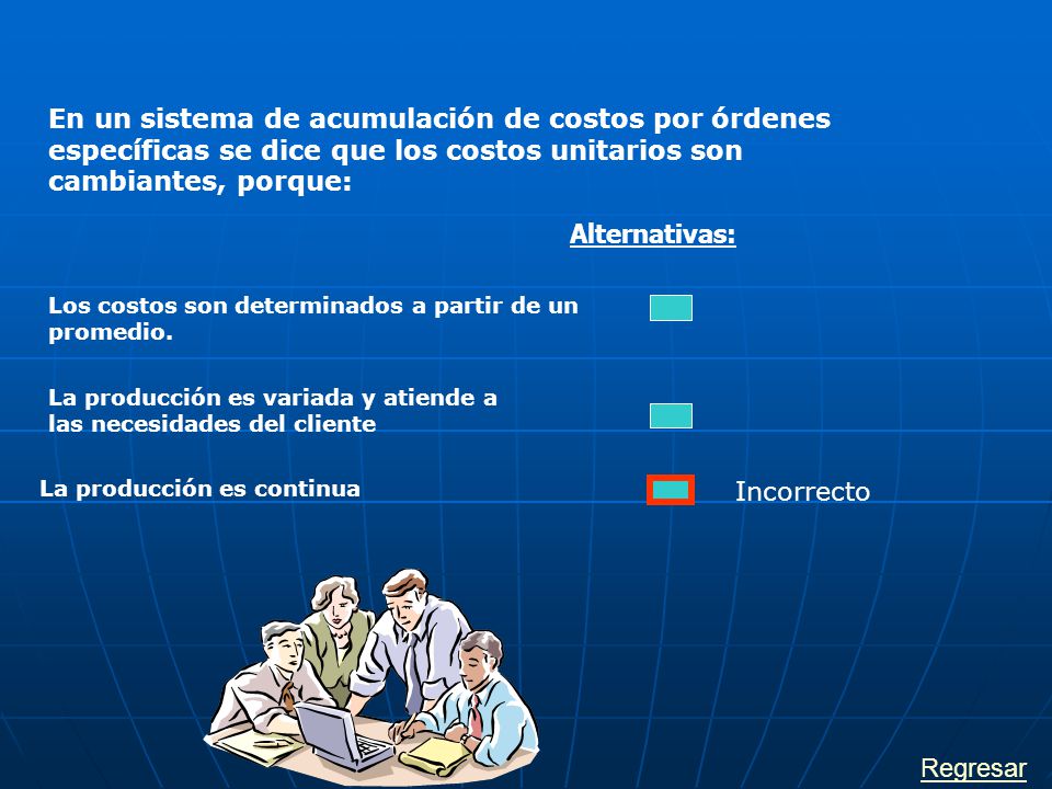 En un sistema de acumulación de costos por órdenes específicas se dice que los costos unitarios son cambiantes, porque: