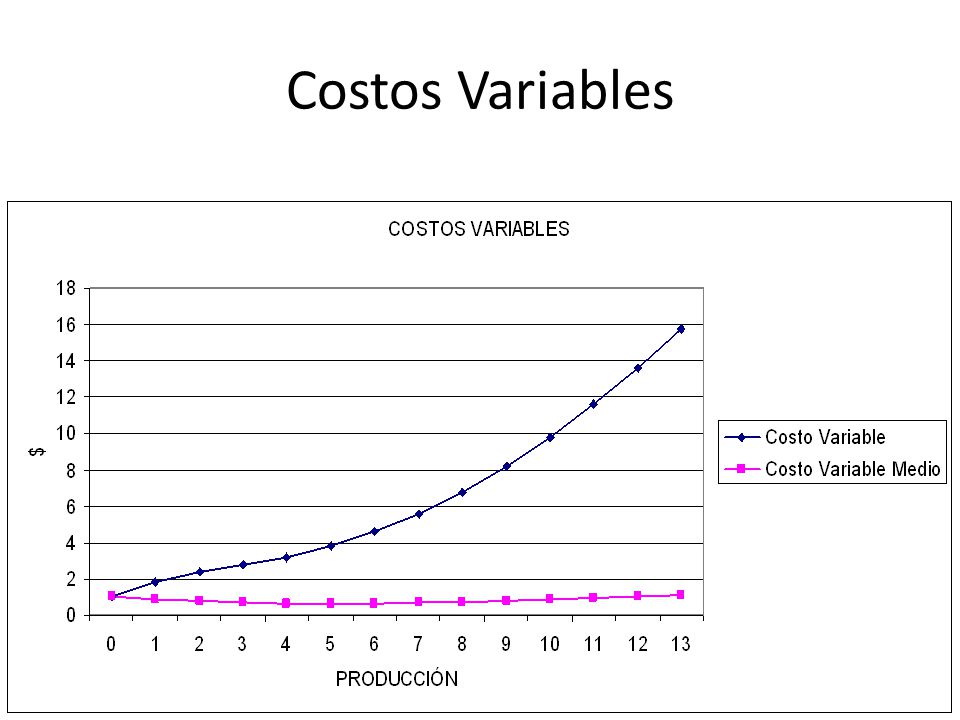 Costos Variables