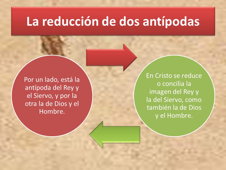 La reducción de dos antípodas