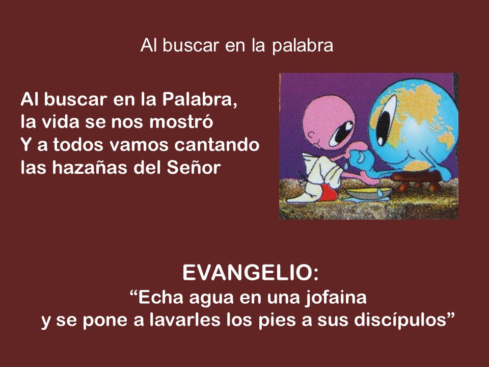 Y a todos vamos cantando las hazañas del Señor