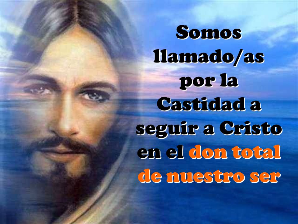Somos llamado/as por la Castidad a seguir a Cristo en el don total de nuestro ser