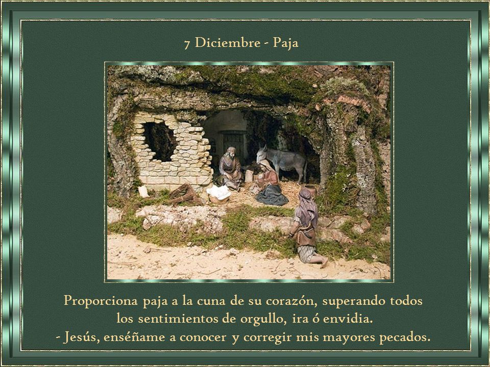 Proporciona paja a la cuna de su corazón, superando todos