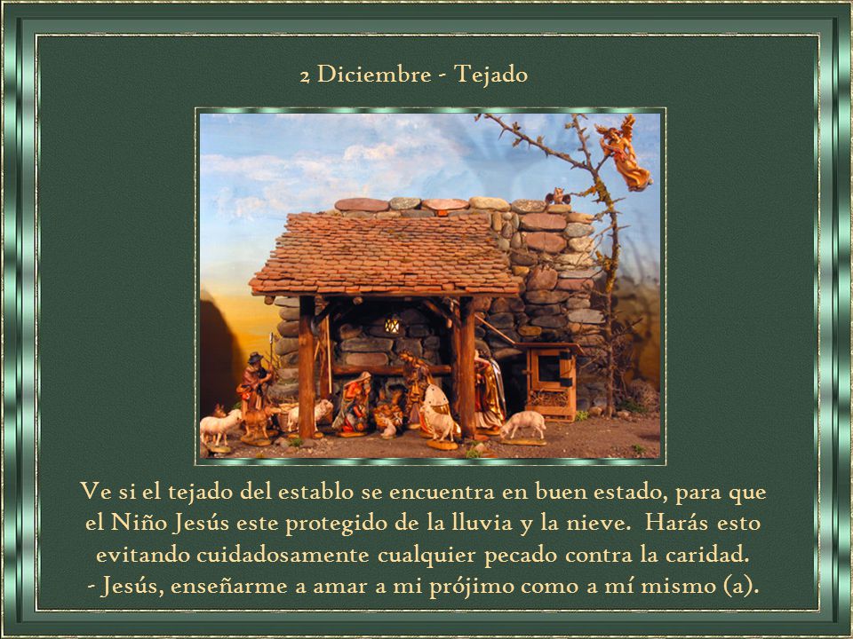 Ve si el tejado del establo se encuentra en buen estado, para que