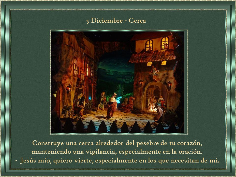 - Jesús mío, quiero vierte, especialmente en los que necesitan de mi.