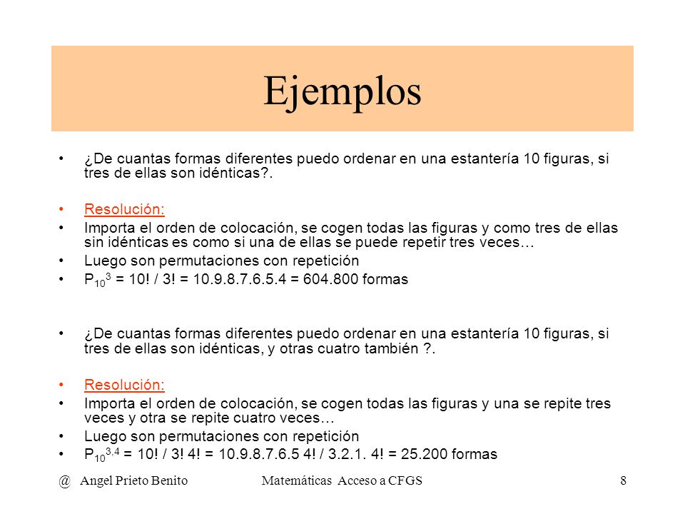 Matemáticas Acceso a CFGS