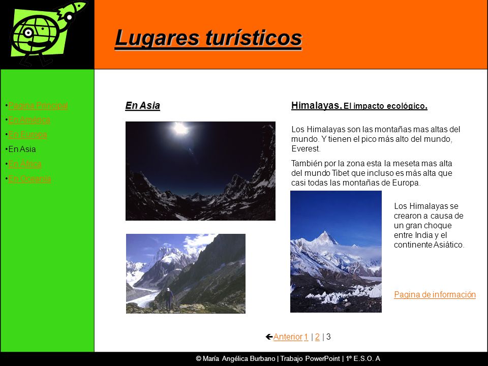 © María Angélica Burbano | Trabajo PowerPoint | 1º E.S.O. A