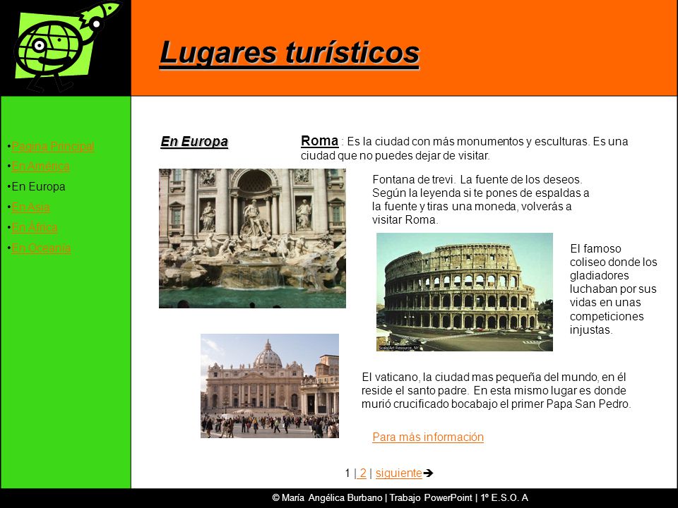 © María Angélica Burbano | Trabajo PowerPoint | 1º E.S.O. A