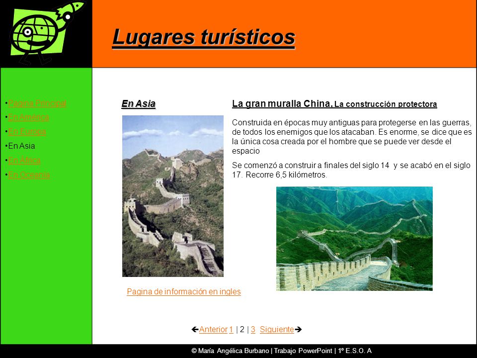 © María Angélica Burbano | Trabajo PowerPoint | 1º E.S.O. A