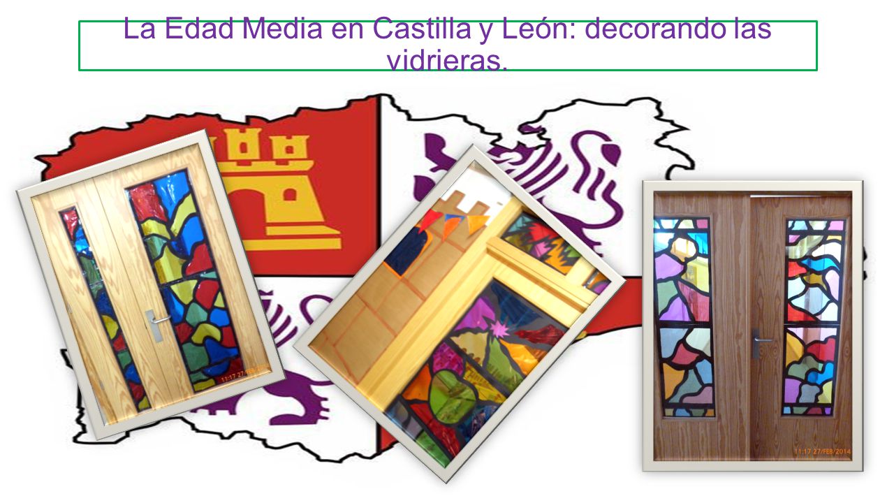 La Edad Media en Castilla y León: decorando las vidrieras.