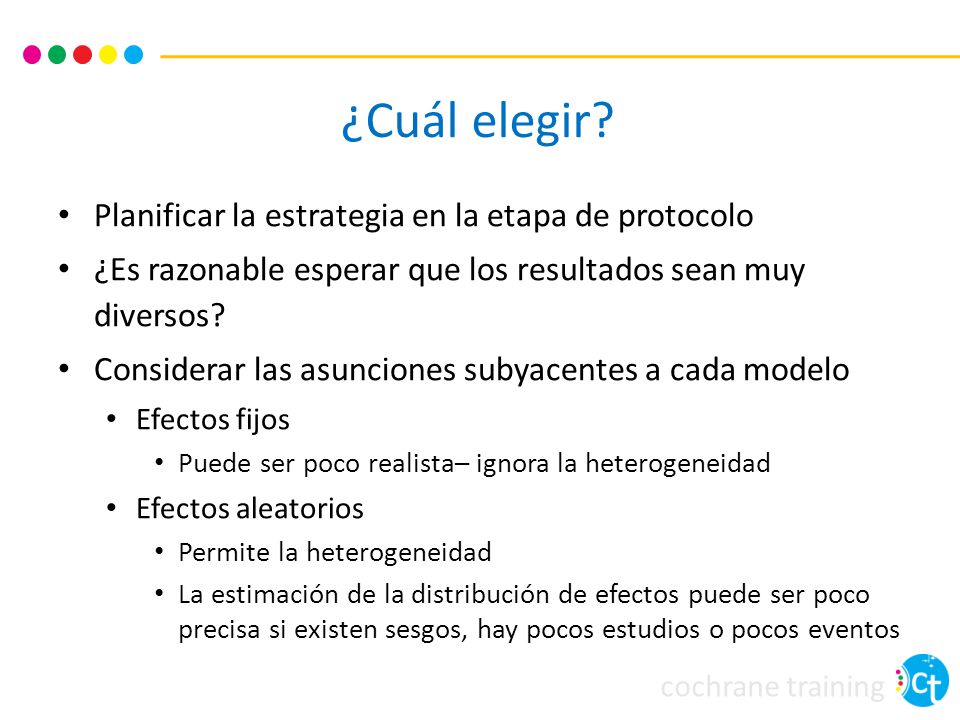 ¿Cuál elegir Planificar la estrategia en la etapa de protocolo