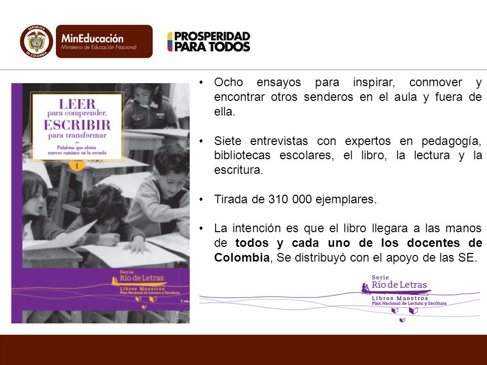 Ocho ensayos para inspirar, conmover y encontrar otros senderos en el aula y fuera de ella.