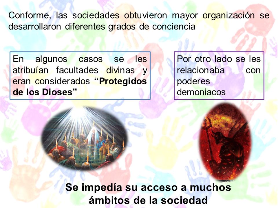Se impedía su acceso a muchos ámbitos de la sociedad
