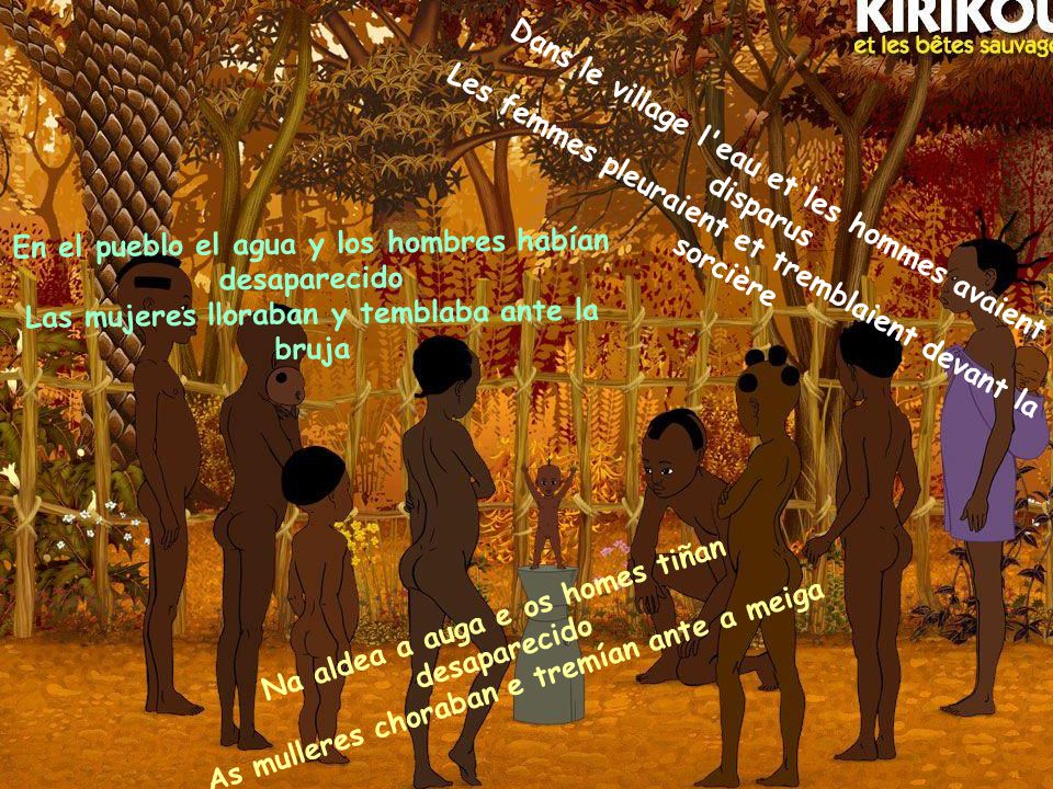 Dans le village l eau et les hommes avaient disparus
