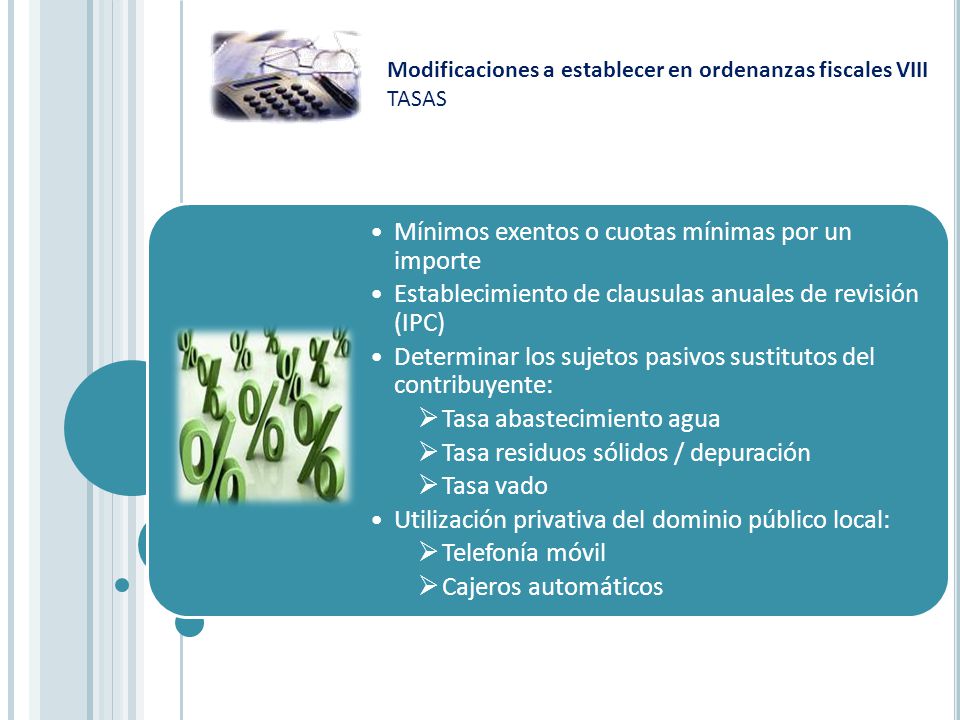 Mínimos exentos o cuotas mínimas por un importe