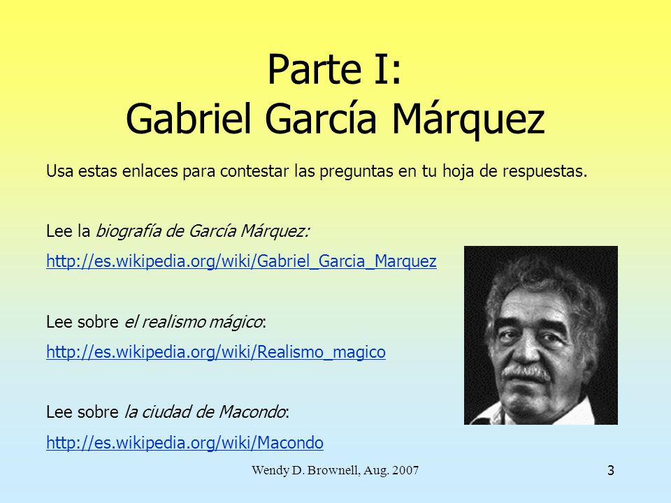 Un estudio de Gabriel García Márquez y su cuento “Un día de éstos” - ppt  video online descargar