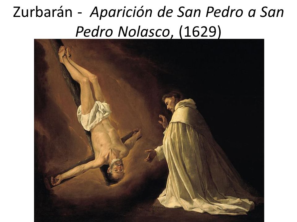 Zurbarán - Aparición de San Pedro a San Pedro Nolasco, (1629)