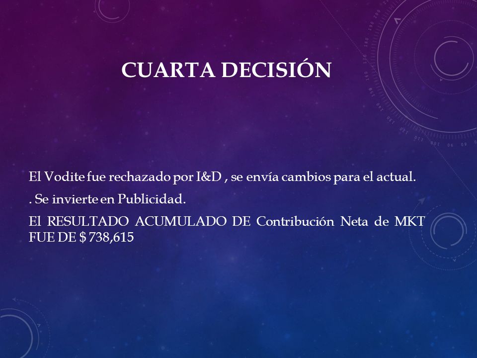 CUARTA DECISIÓN
