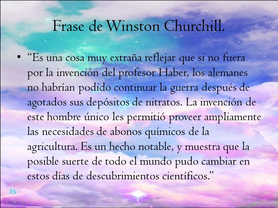 Frase de Winston Churchill.
