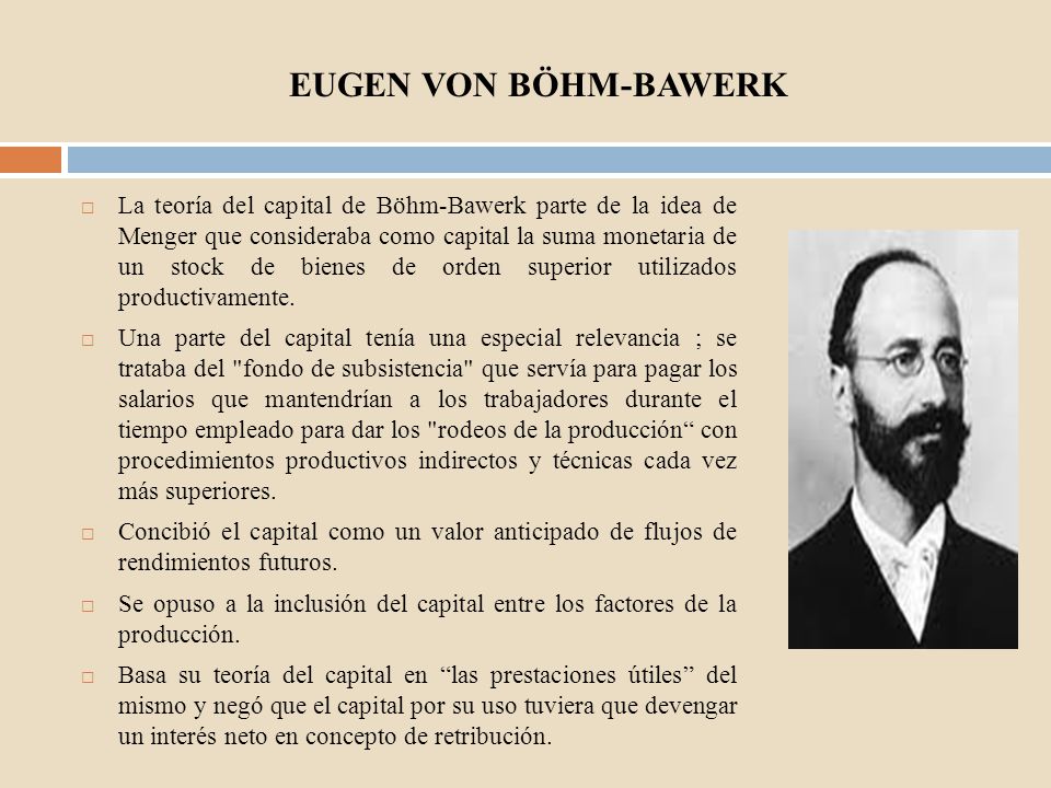 EUGEN VON BÖHM-BAWERK