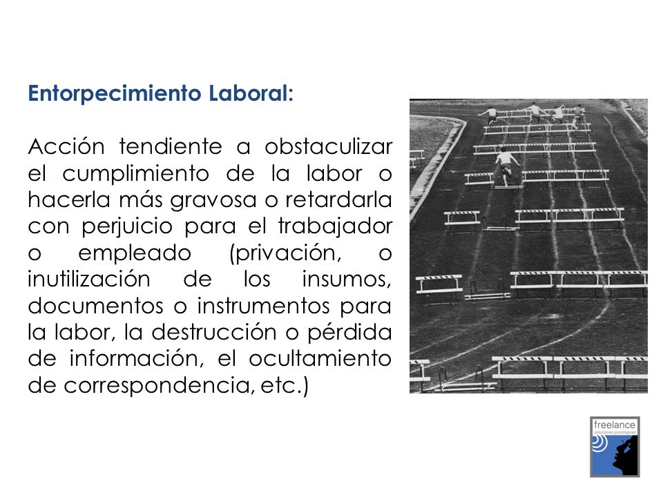Entorpecimiento Laboral: