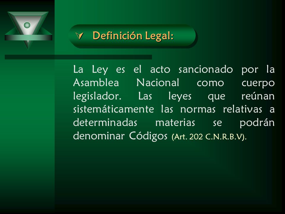 Definición Legal: