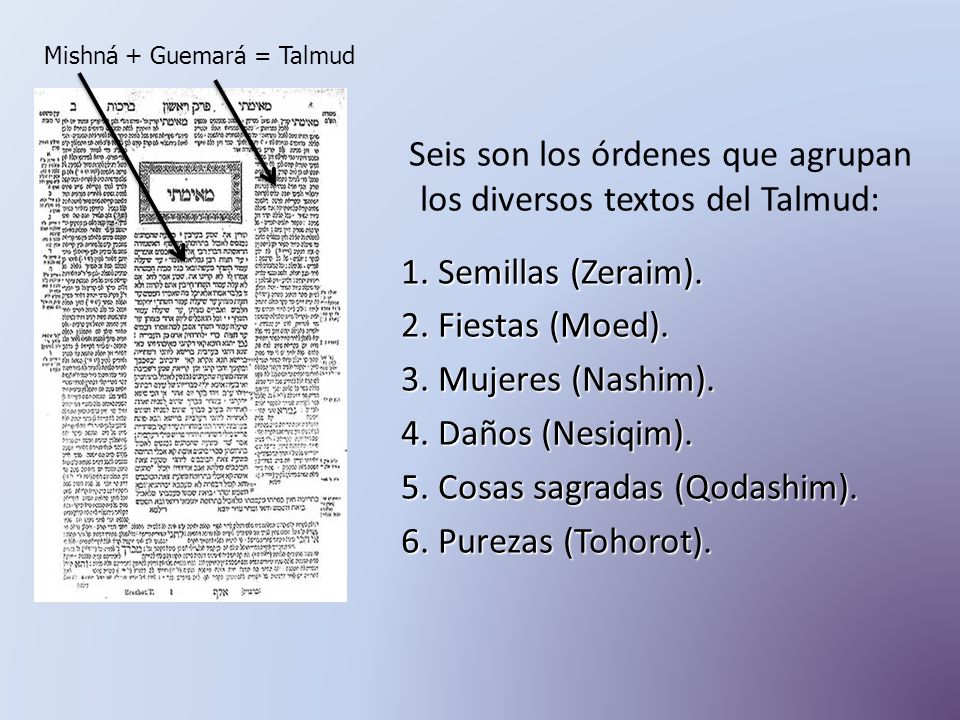 Mishná + Guemará = Talmud